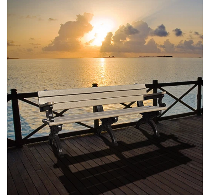 Polly Products Silhouette Backed Bench