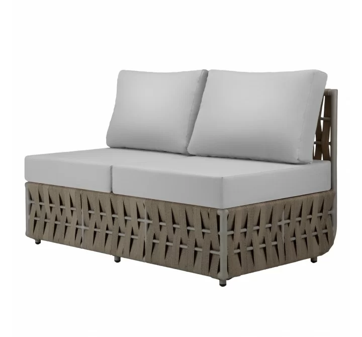 Source Furniture Scorpio Aluminum Armless Loveseat