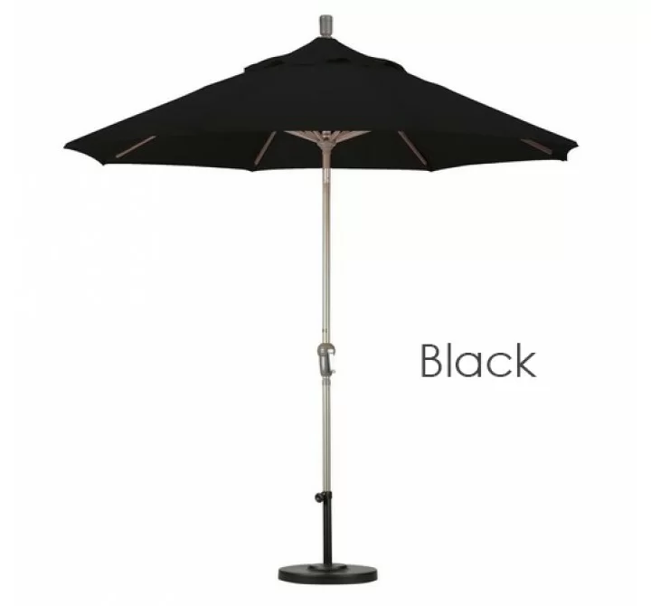 California Umbrella 9' Aluminum Market Umbrella Auto Tilt Champagne - Pacifica