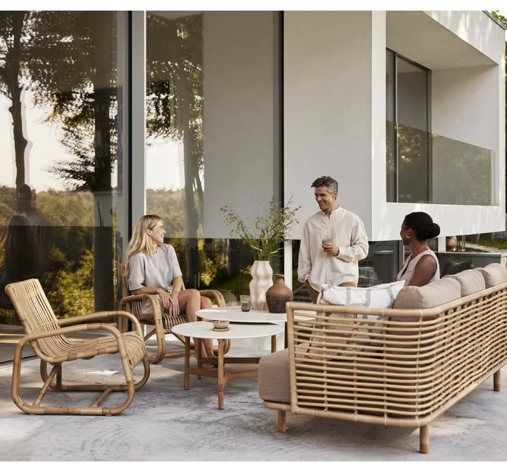 Cane-Line Curve lounge chair OUTDOOR & Sofa Set