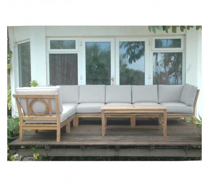 Anderson Teak Natsepa 8-Pieces Modular Set