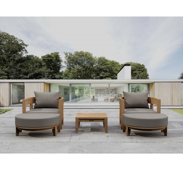 Anderson Teak Coronado 5 Pieces Deep Seating Set