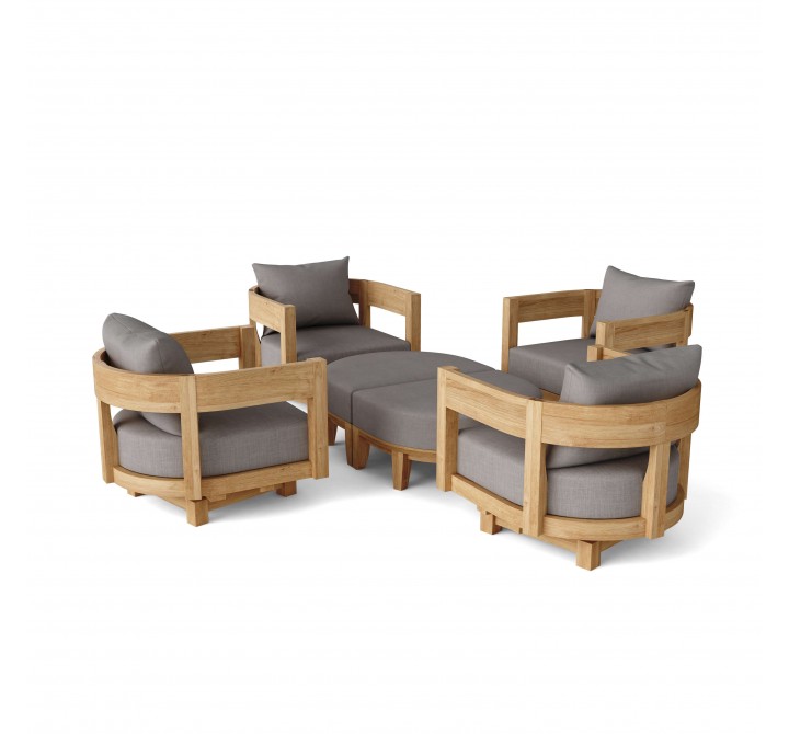 Anderson Teak Coronado 6 Pieces Deep Seating Set