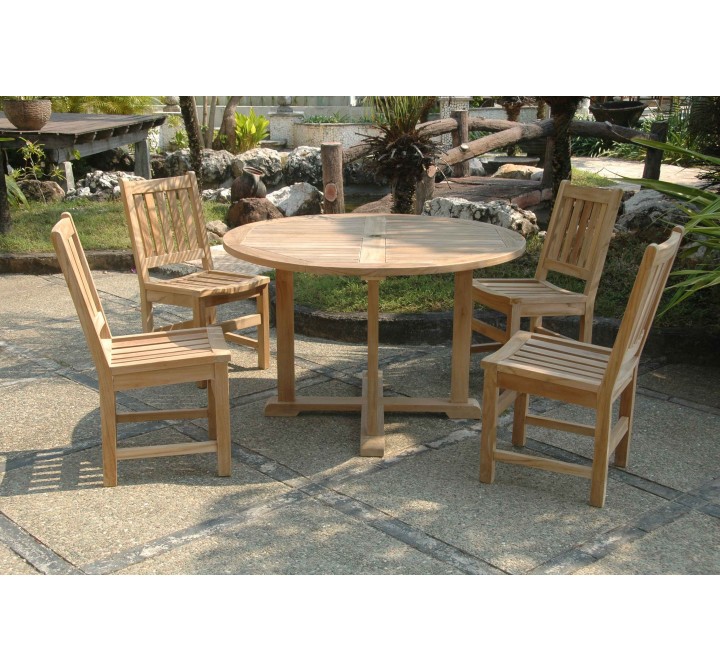 Anderson Teak SET-36 5-pc Dining Table Set Front