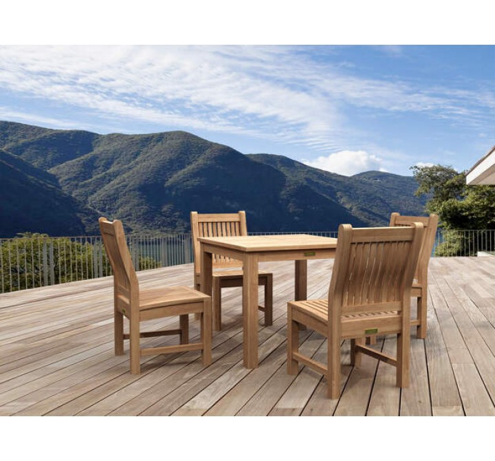 Anderson Teak 5-pc Bistro Table Set