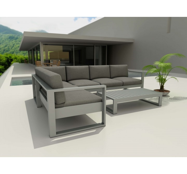 Lucca 5-pieces Deep Seating Set - Angled