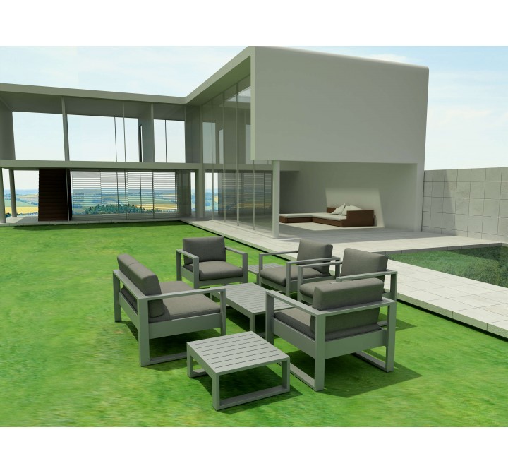 Lucca 7-pieces Deep Seating Set