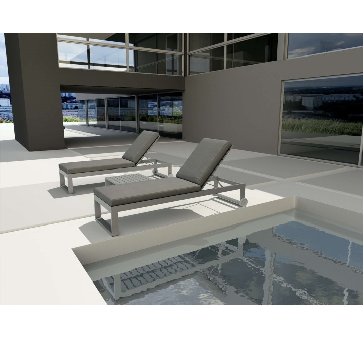 Lucca Sun Lounger 3-pieces Deep Seating Set