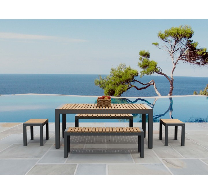 Seville 5-Piece Rectangular Dining Set