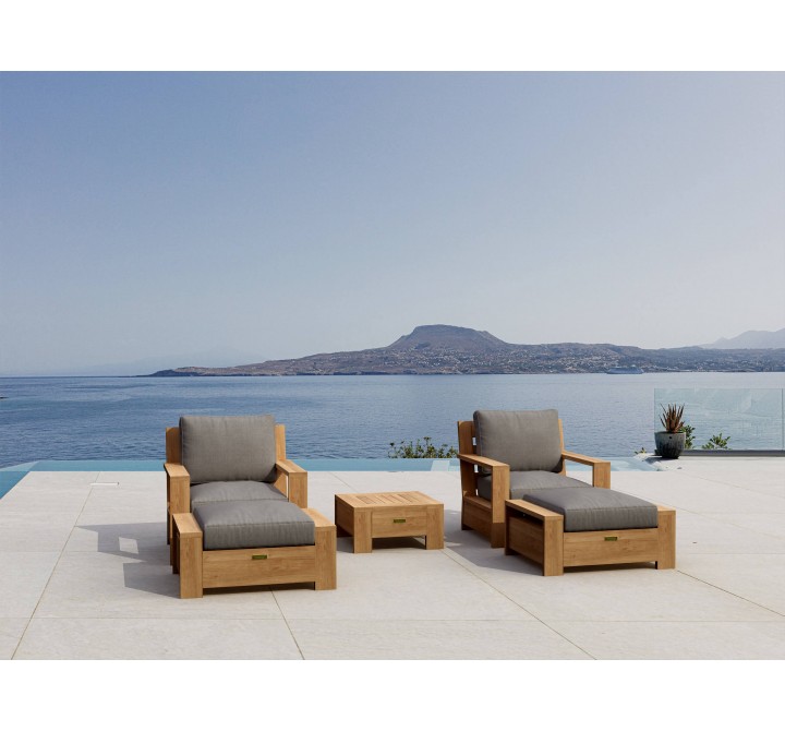 Anderson Teak 5-pc Madera Deep Seating - Lifesytle 1
