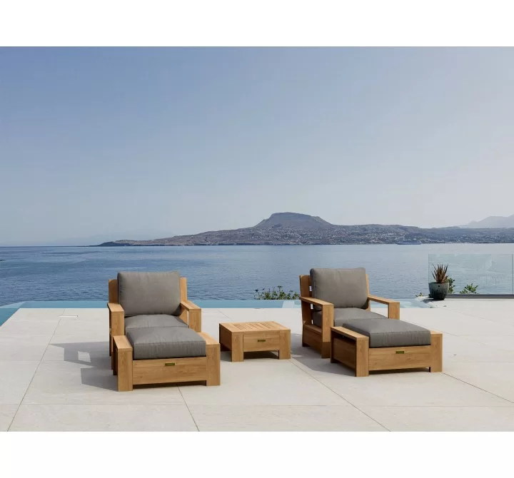Anderson Teak 5-pc Madera Deep Seating - Lifesytle 1