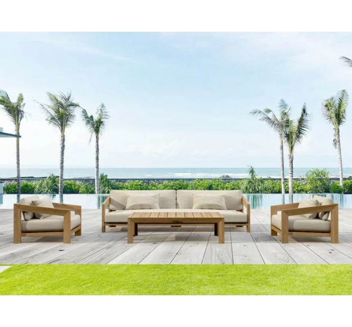 Anderson Teak 4-pc Smyrna Deep Seating Set