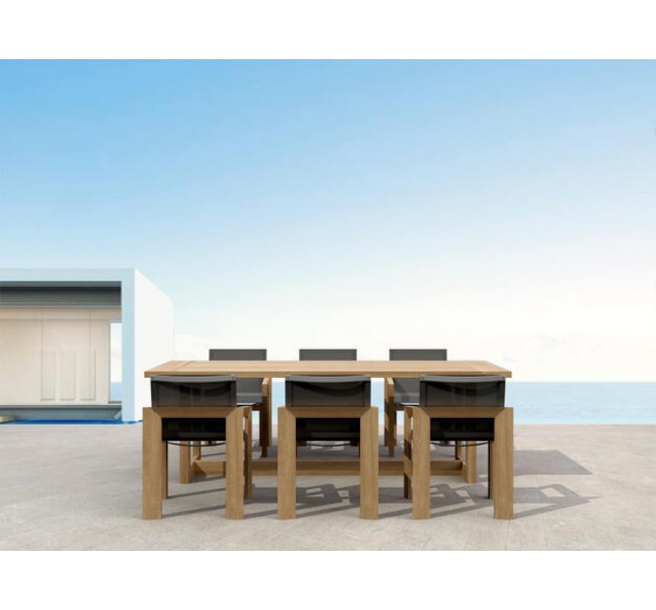 Anderson Teak 7-pc Smyrna Dining Table Set