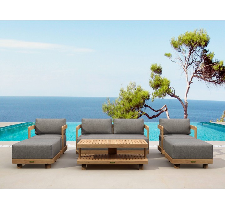 Anderson Teak 6-pc Granada Deep Seating - SET-902 - Lifestyle