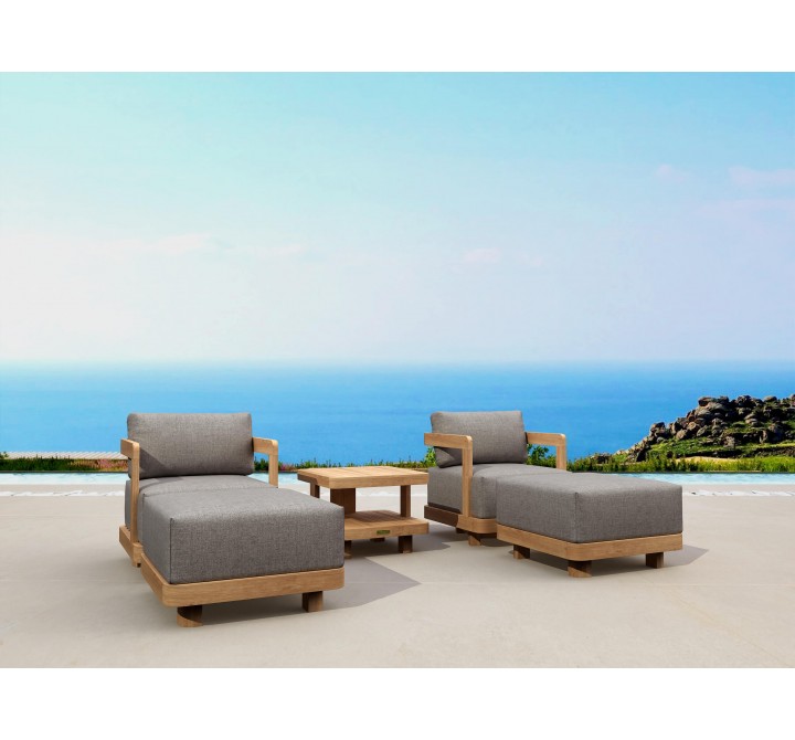  Anderson Teak 5-pc Granada Deep Seating - SET-905 - Lifestyle