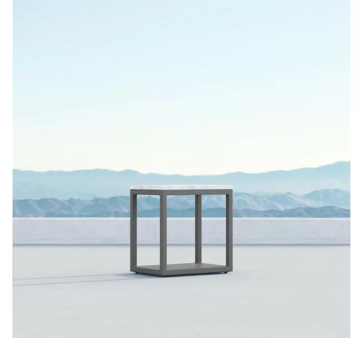 Azzurro Living Seaview Side Table Charcoal