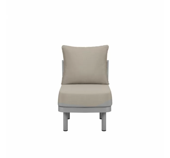 Source Furniture Luxe Armless Lounge Chair Front