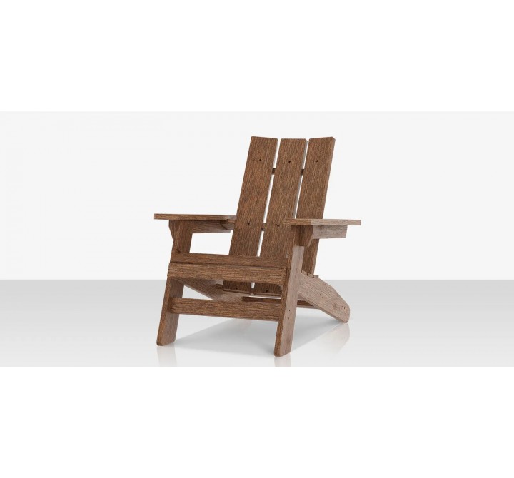 DecoScapes PollyOutdoor Adirondack Chair - Angled View