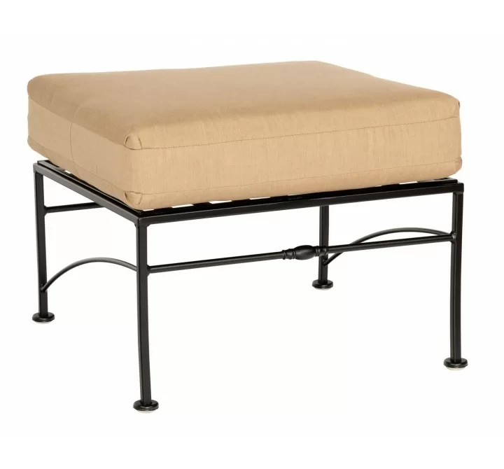 Woodard Sheffield Ottoman - Angled