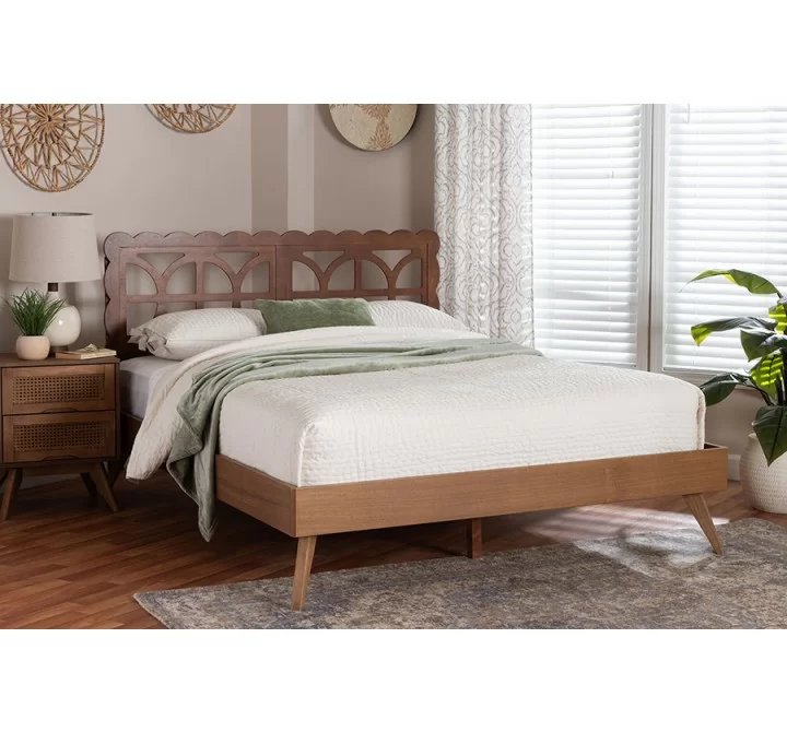 Shukura Platform Queen Bed - lifestyle