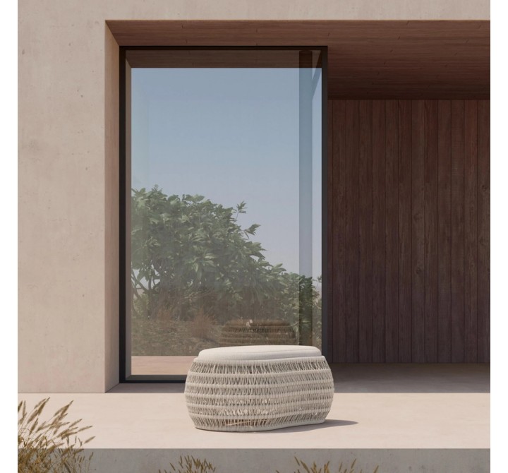 Azzurro Living Sicily Ottoman