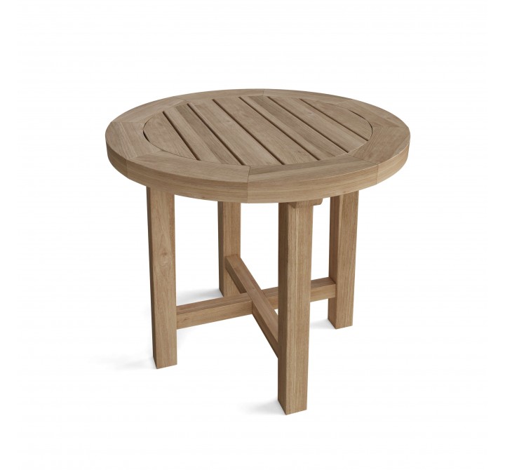 Anderson Teak Belford 20″ Round Side Table  1