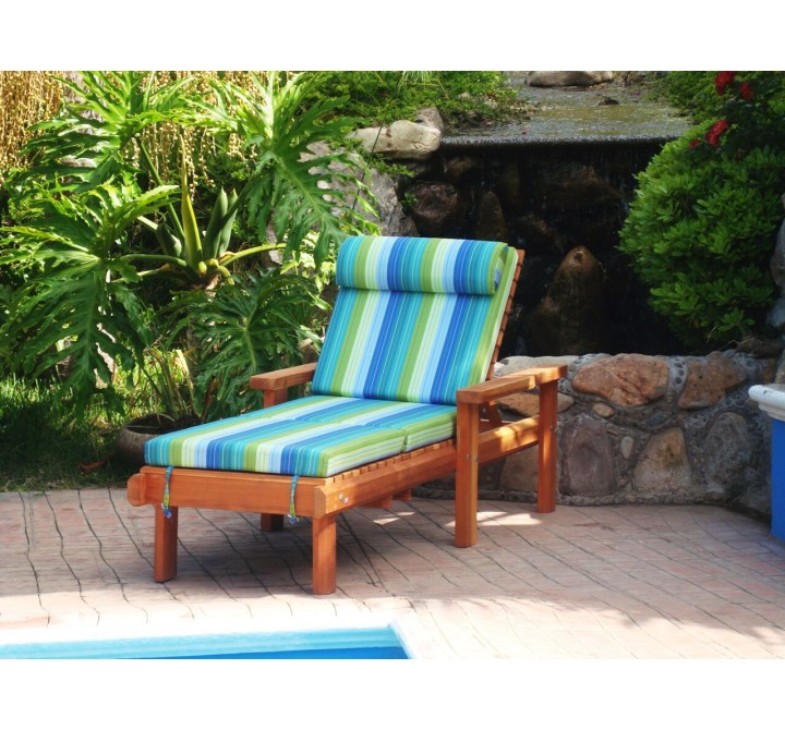 Summer Lounger - Single - With Cushions