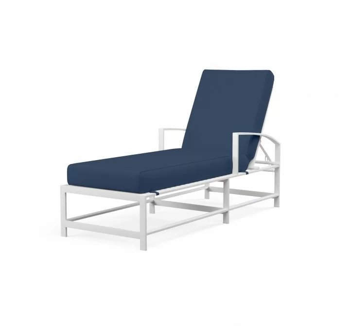 Bristol Chaise in Spectrum Indigo w/ Self Welt - Front Side Angle