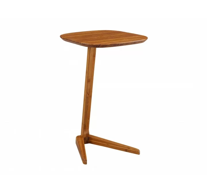 Greenington Thyme Side Table Amber / Wheat - Front Side Angle
