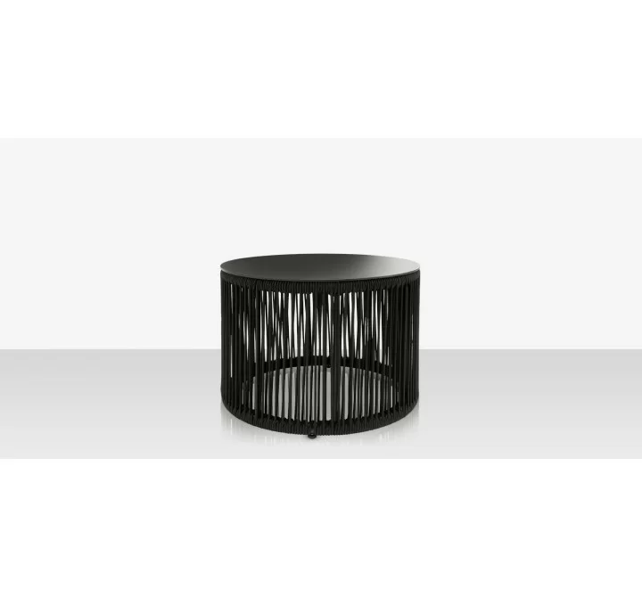 Source Furniture Skye Side Table (Round) Black