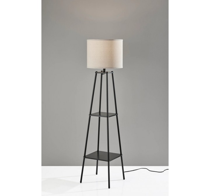 Adesso Adrian Shelf Floor Lamp