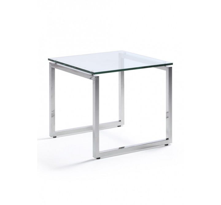 Sly End Table Tempered Glass Top