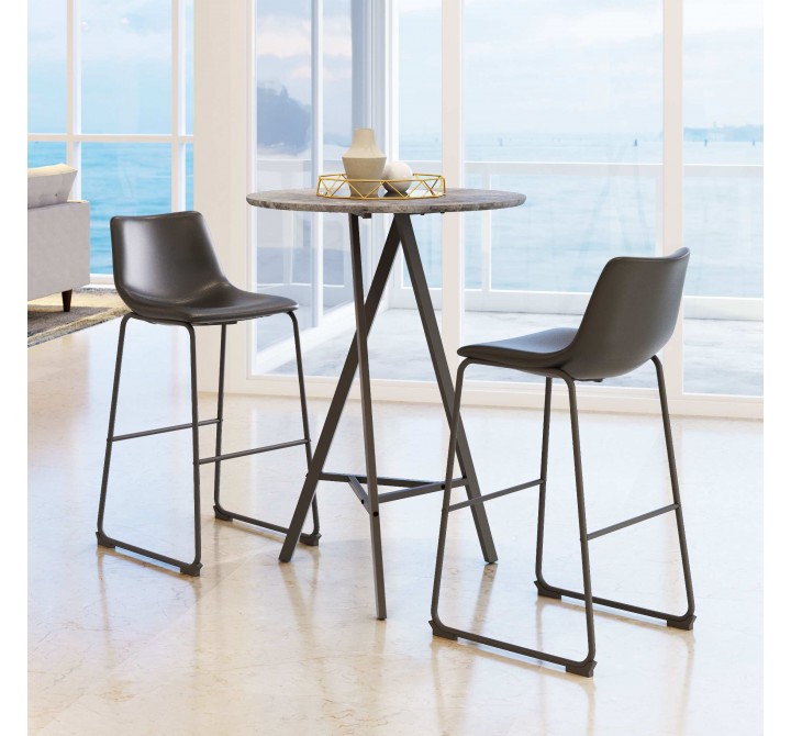 Smart Barstool in Black - Lifestyle 1