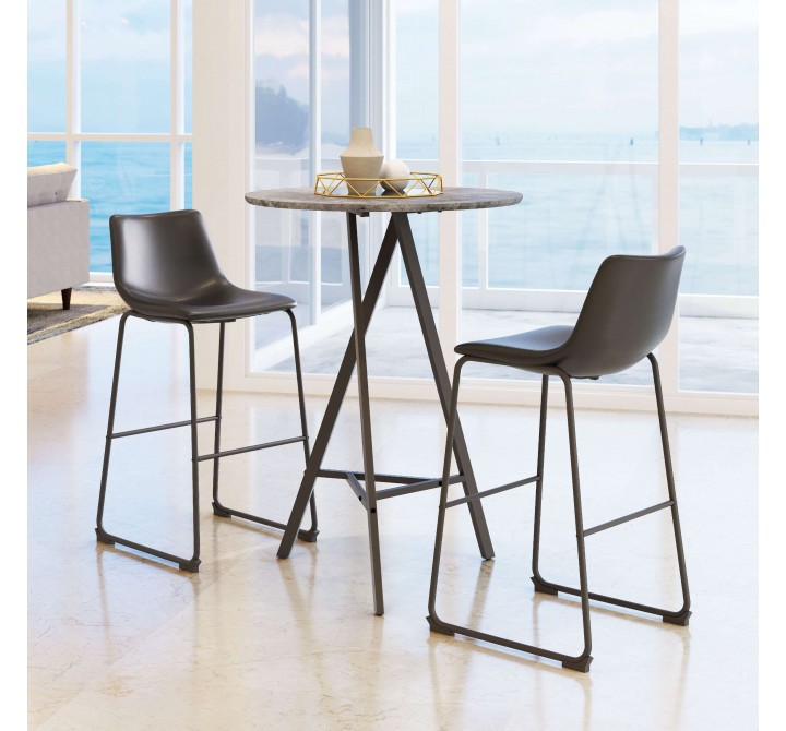  Smart Barstool in Black - Lifestyle 1