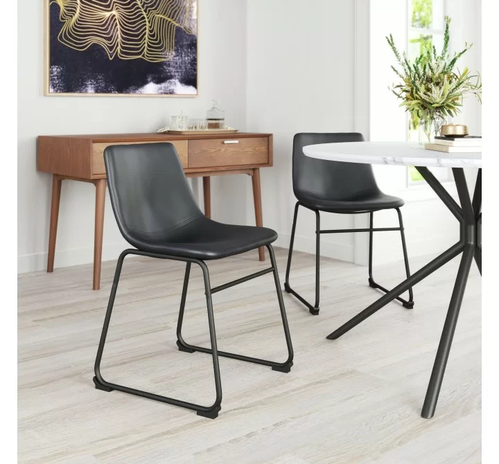 Smart Dining Chair in Black-Lifestyle 1