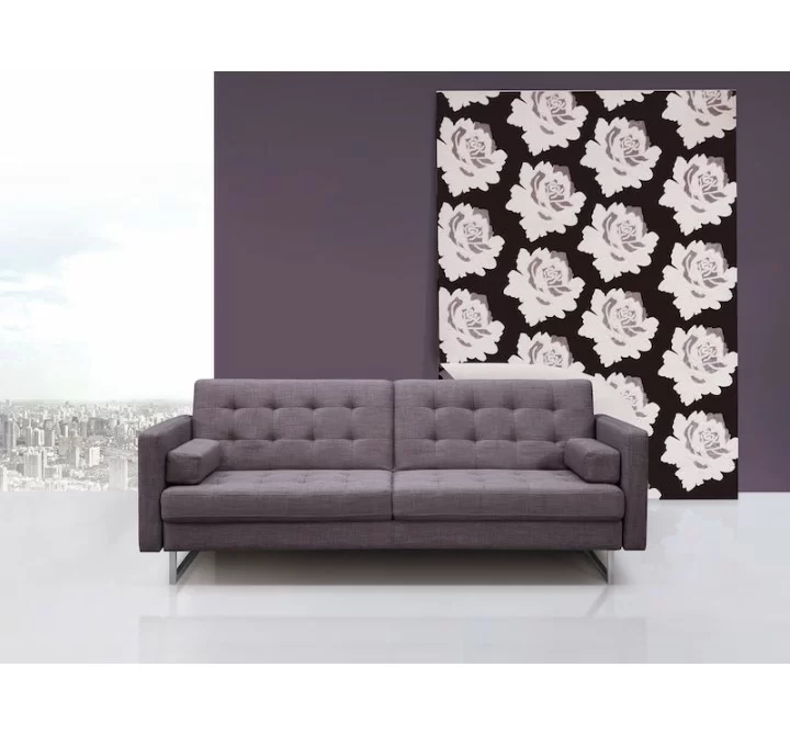 Whiteline Modern Living Giovanni Sofa Bed - Gray Fabric