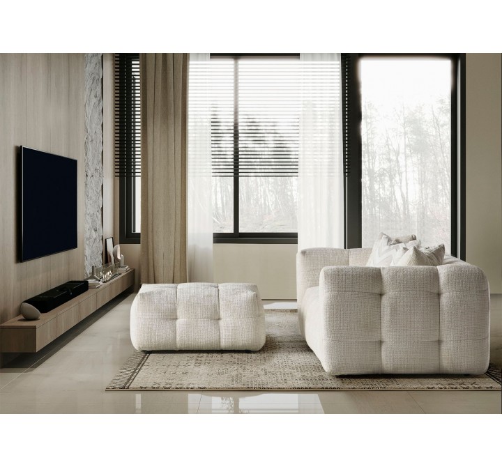 Cloud Sofa in Beige-Lifestyle 1