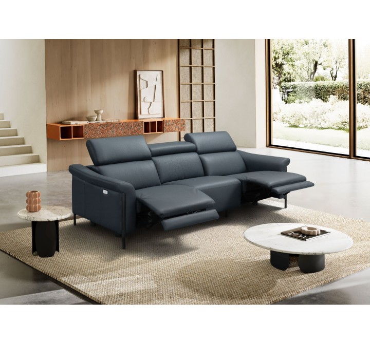 Martine Sofa Blue- Lifestyle
