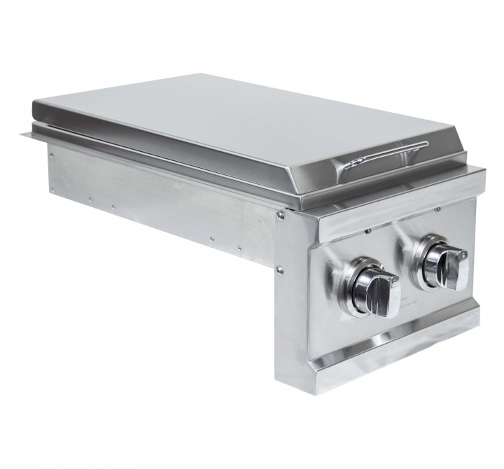 Sole Gourmet Double Build-in Side Burner with Bright White LEDs
