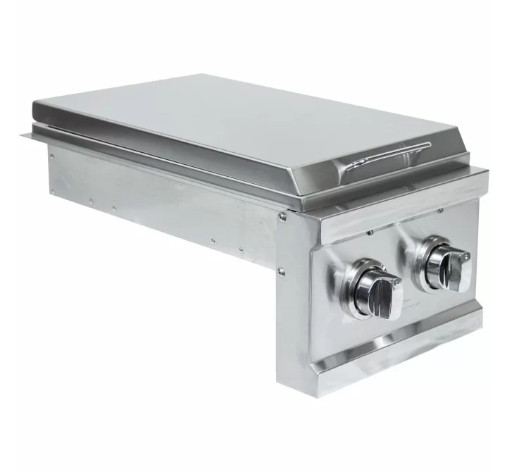 Sole Gourmet Double Build-in Side Burner with Bright White LEDs