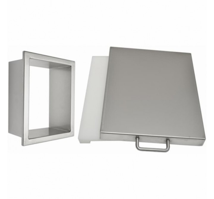 Sole Gourmet Trash Chute For Built In BBQ Islands