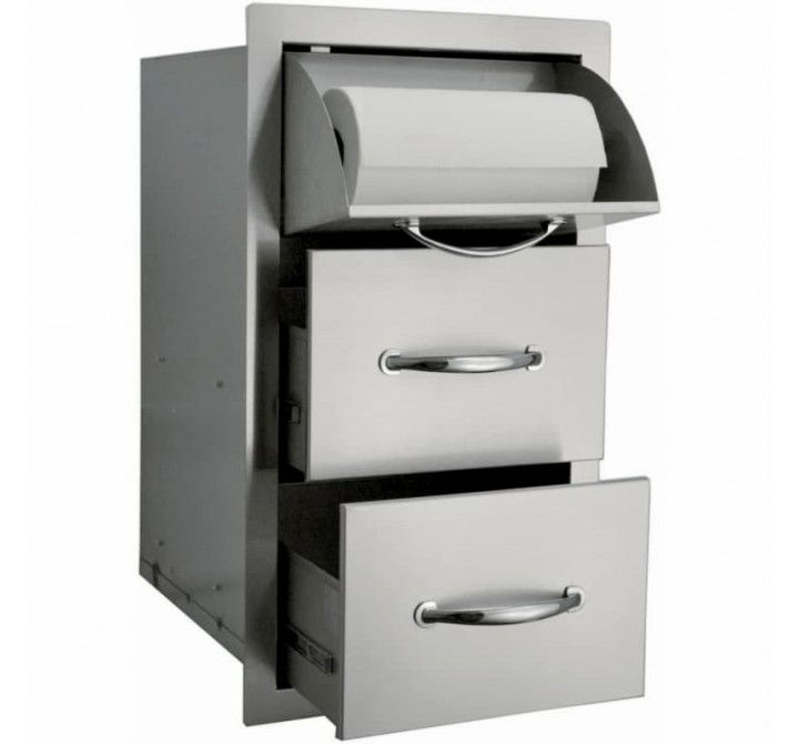 Sole Gourmet Enclosed Towel/Drawer Combo 