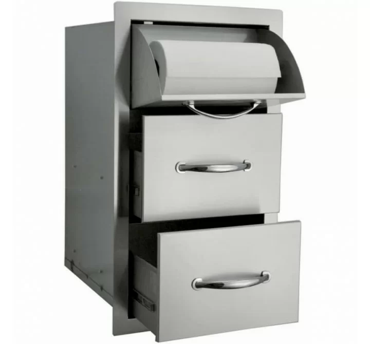 Sole Gourmet Enclosed Towel/Drawer Combo 
