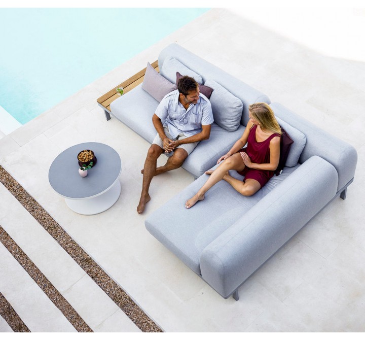 Cane-Line Space 2-Seater Module Sofa Back Cushion upper view