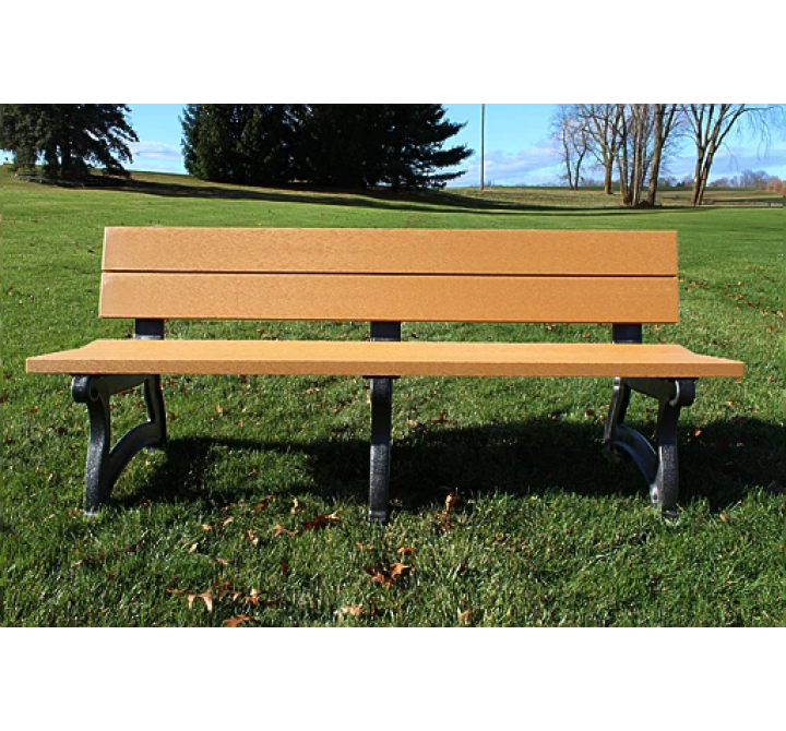 Polly Products Spruce Backed Bench