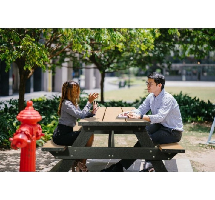 Polly Products Standard 6' Picnic Table (UMB & HP) 