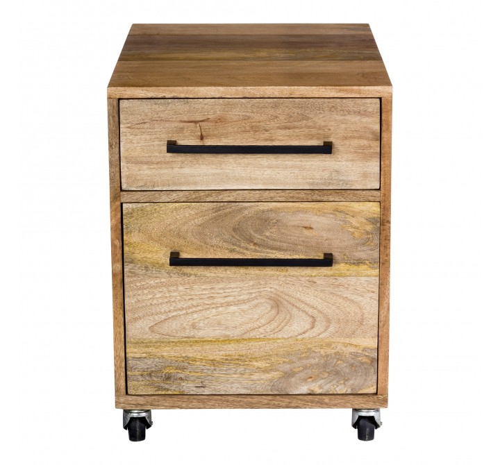 Moe's Home Collection Colvin Mobile Pedestal - Front Angle