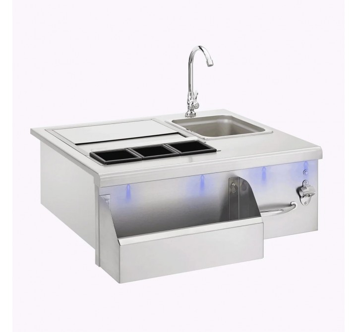 Summerset Grills 30 Beverage And Prep Station - Angled