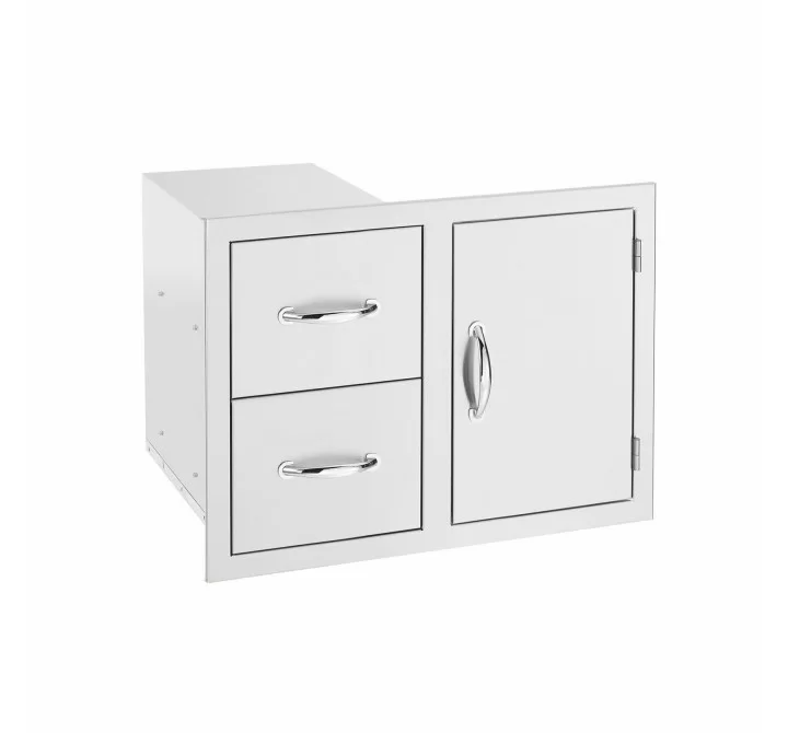 Summerset Grills 30" 2-Drawer & Access Door Combo