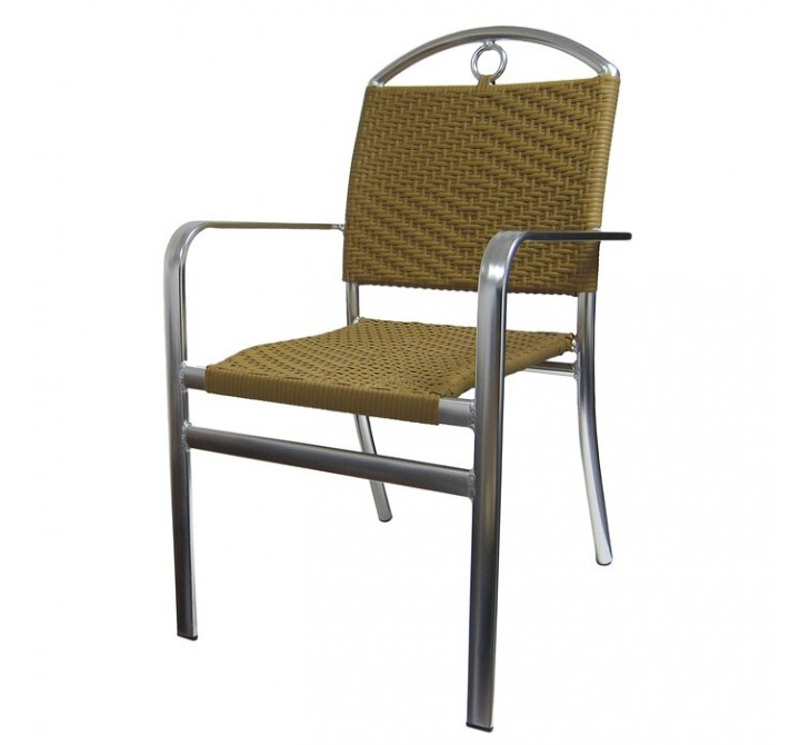 H&D Seating Honey Rattan Dining Armchair